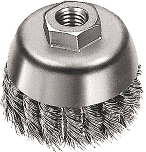 Mercer Abrasives 189020 Knot Cup Brush For Right Angle Grinders