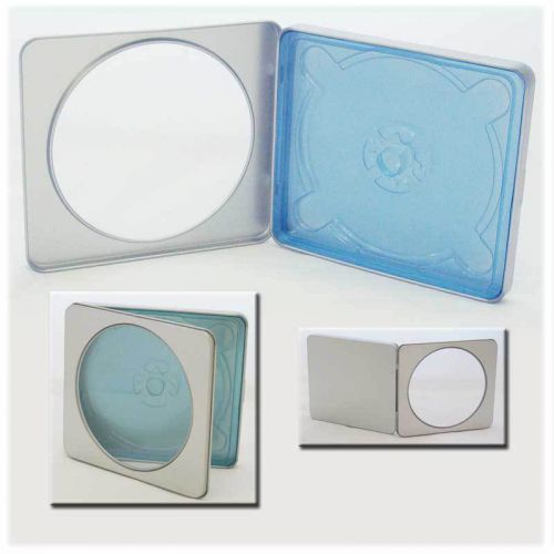 New square tin cd case w/window bl801, 100 pcs for sale