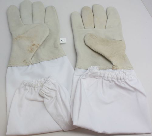 BESTOPE Beekeeping Protective Gloves with Vented Long Sleeves 4.33 {JN6 H2-1