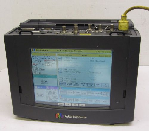 Digital Lightwave ASA-PKG-OC12CA Fiber Optic Network Tester Analyzer ASA-312