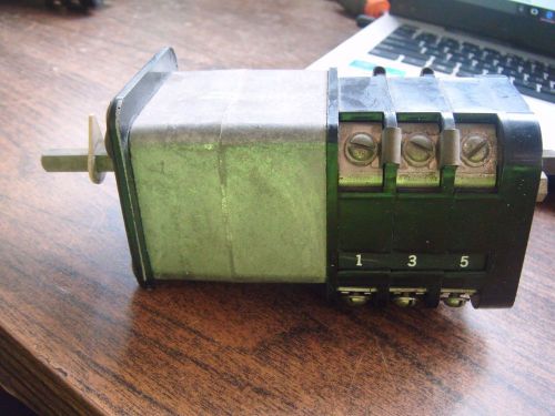 GENERAL ELECTRIC POSITION ROTARY SWITCH TYPE SBM 10AA008