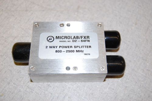 Microlab/FXR D2-64FN 2 Way Power Splitter