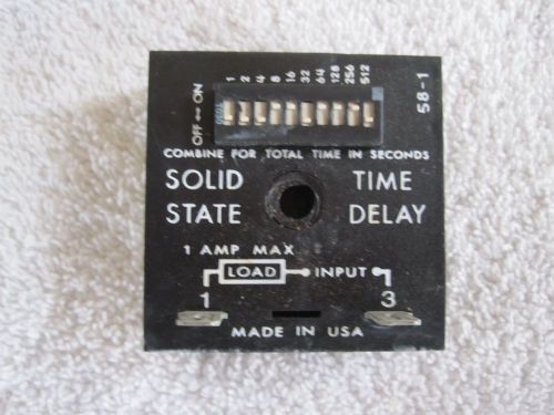 Ice O Matic Used Solid State Timer P/N TDU3001A