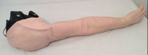 NASCO LIFE/FORM ADULT VENIPUNCTURE &amp; INJECTION ARM-NO TUBING/KIT/CASE-USED #2
