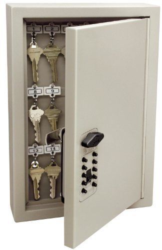 Key locker storage cabinet combination touchpoint wall mount home garage safe for sale