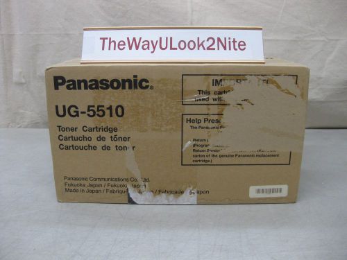 Panasonic UG-5510 Toner Cartridge New Genuine Factory Sealed Fax