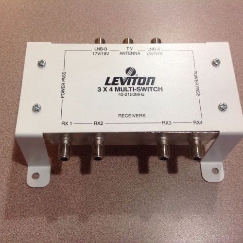 Leviton 3x4 Multi Switch Module 47691-3MS