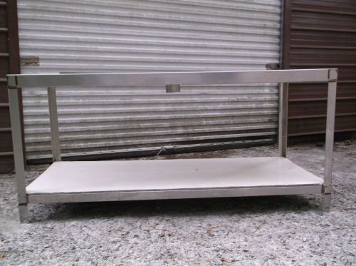 Stainless Steel Table 78&#034;x32&#034; (heavy duty)