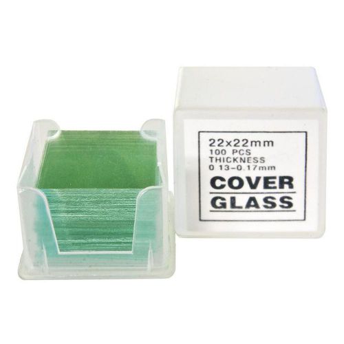 M-2111  Microscope Slide Cover Glass, 22 x 22mm, Cover slips