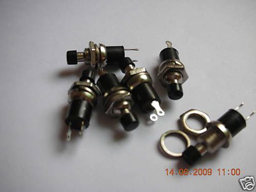200,push button spst momentary n/o mini switch,107bka for sale