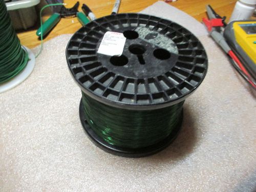 Magnet Wire, Enameled Copper, Green, 22 AWG 8.10lbs. Approx 8500ft.