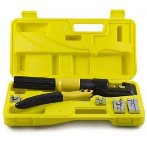 10 ton hydraulic wire battery cable lug terminal crimper crimping tool 9 dies for sale