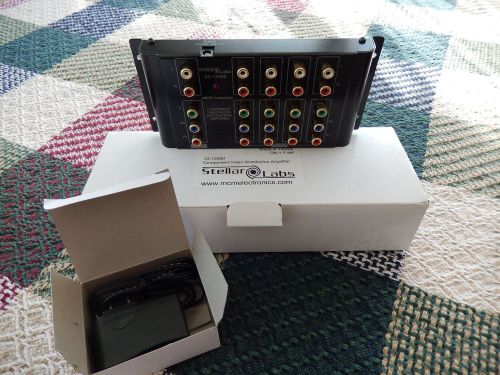 Stellar Labs 33-12580 (Component / Composite Video Distribution Amp w/Audio)