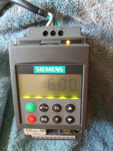 EXCELLENT  COND.Siemens Micromaster 410   6SE6410-2UA15-5BA0 WARRANTIED
