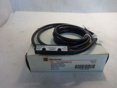 NEW IN BOX CUTLER-HAMMER 13100A6513 COMET PHOTOELECTRIC SENSOR NO INSTRUCTIONS