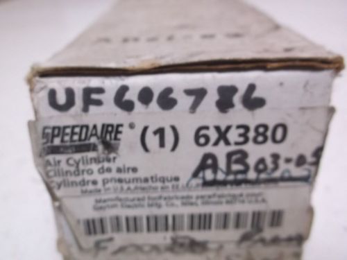 SPEEDAIRE 6X380 CYLINDER 2&#034; BORE *NEW IN A BOX*