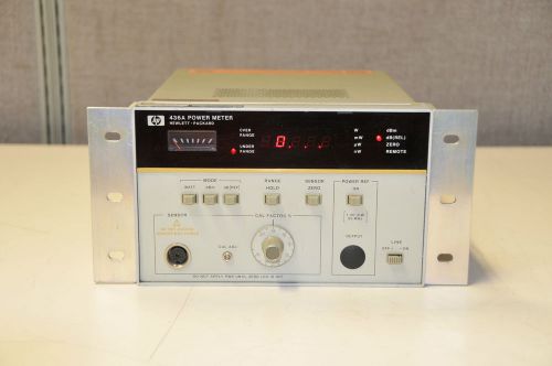 Hp agilent keysight 436a-003-022 power meter test equipment &#034;tested good&#034;. for sale