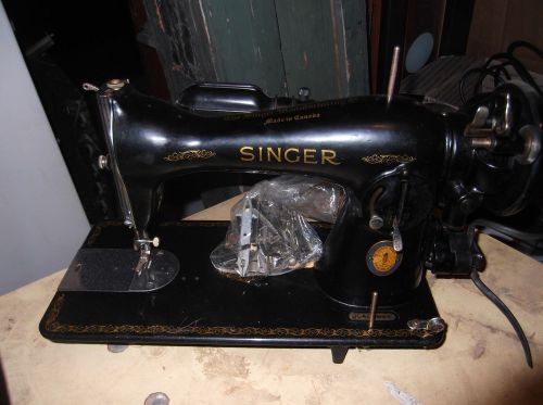 Singer 100th Anniversary Sewing Machine, Needs pedal rewired, wire was cut