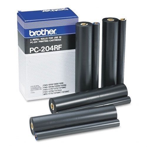 Brother Thermal Transfer Cartridge - PC204RF 4 BOX SET 16 CARTRIDGES *SALE*