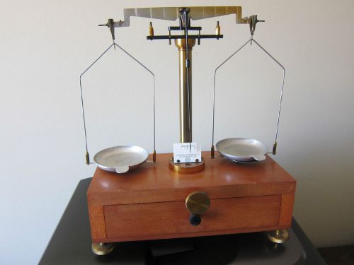 Seederer Kohlbusch Balance Beam Scale Jeweler Assayer Pharmacy