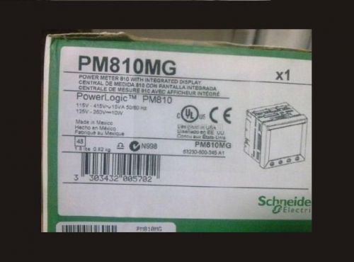 New In Box Schneider Power Meter PM810MG one year warranty , free shipping