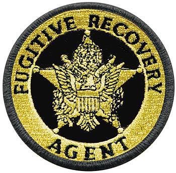 Gold Fugitive Recovery Patch Item #E271