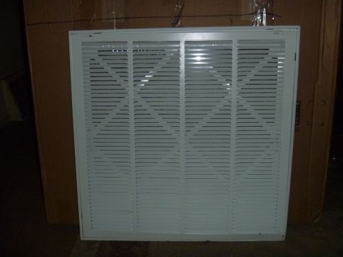 4mjt8 24w&#034; x 24h&#034; return filter grille - easy air flow flat  face w/ new filter for sale