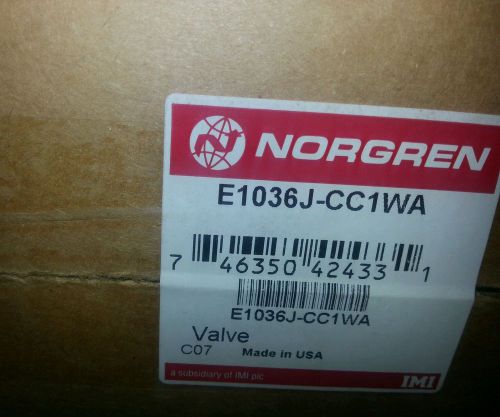 Norgren Valve E1036J-CC1WA