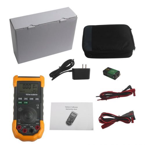 Hand-held 24v loop volt/ma signal source process calibrator meter tester yhs-718 for sale