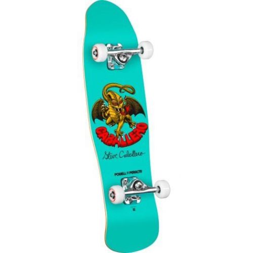 NEW Powell-Peralta Mini Cab Dragon II 05 Complete Skateboard  Turquoise