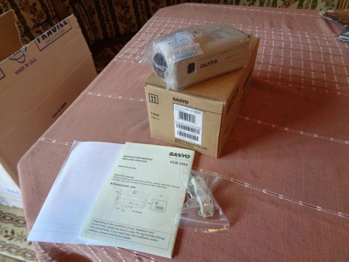 Sanyo B/W CCD Camera, model VCB-3384 New In Box No Lens  Image Device 1/3 inches