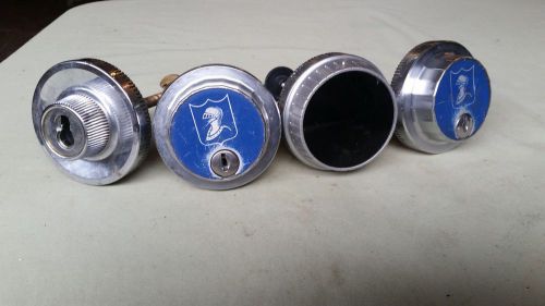 Misc. 2 knight safe brand safe dials w/ spindles, set of 4 for sale