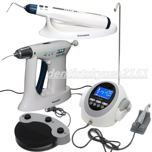 Dental implant drill motor system lcd + endo obturation gutta percha gun and pen for sale