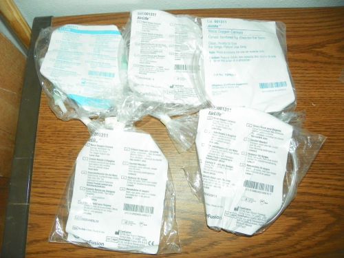 Lot 5 GENUINE AIRLIFE NASAL OXYGEN CANNULA 001311 ALLEGIANCE CARDINAL CAREFUSION