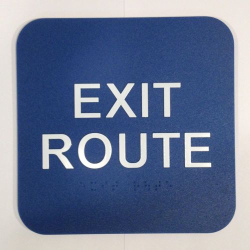 DON-JO MFG INC. Exit Route Sign