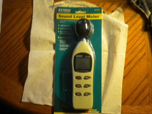 Sound Level Meter  Extech 407730  40 to 130 dB