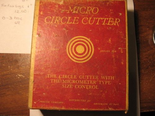 Micro Circle Cutter Machinery Tool
