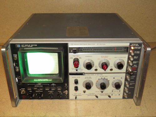 HP 141T DISPLAY-8555A SPECTRUM ANALYZER / RF SECTION -8552B SPECTRUM /IF SECTION