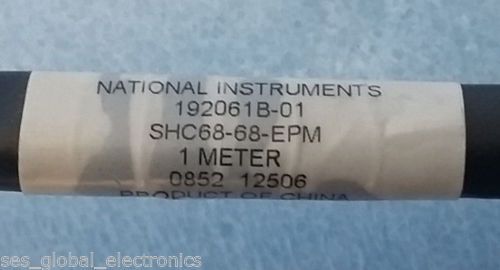National Instruments 1M Shielded Cable; Model: SHC68-68-EPM