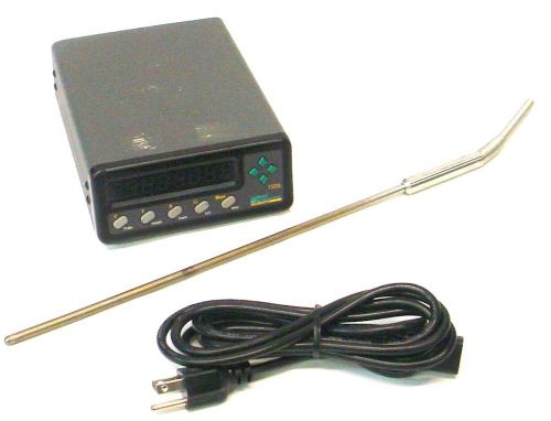 Fluke/hart 1502a tweener thermometer w/5614 probe for sale
