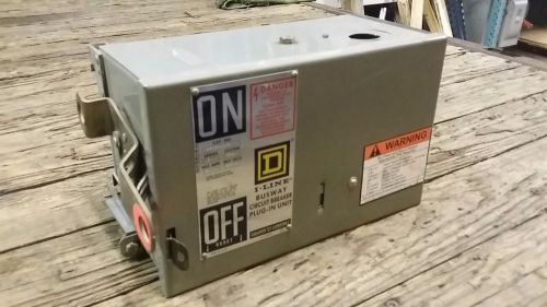 Square d i-line bus plug, 60 amp, 480 volt, breaker, pfa34060gn for sale