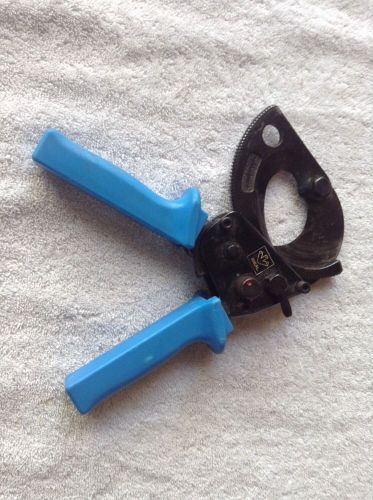 Ideal ratcheting cable cutter