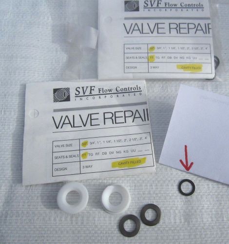 SVF VALVE REPAIR KIT 1/2”  TT CAVITY FILLED  (2 KITS) – NOS