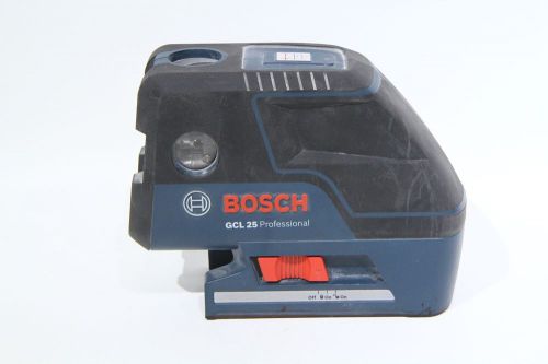 BOSCH GCL25 5 POINT SELF LEVELING ALIGNMENT LASER WITH CROSS LINE