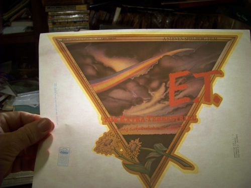 &#034;E.T. no.2&#034; Transfer (Iron-on heat transfer only)