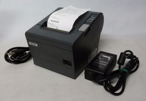 Epson TM-T88IV POS Thermal Receipt Printer M129H Serial Dark Gray - Fast Ship