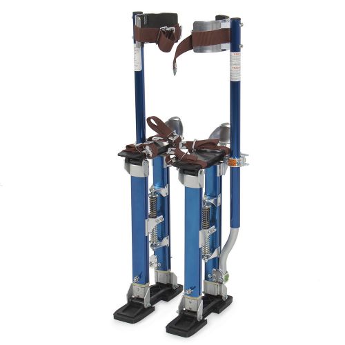 Drywall Stilts 18-30 Inch Aluminum Tool Stilt For Painting Painter Taping Blue