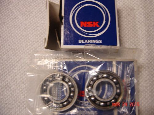 Two new NSK 6001UCE bearings