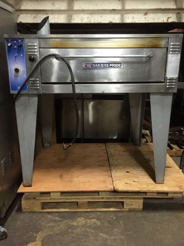 Bakers pride ep8-3836 electric single deck pizza oven for sale