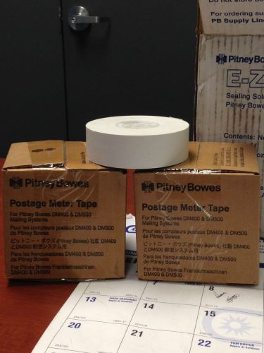 Pitney Bowes Lot of 7 rolls of Postage Meter Tape